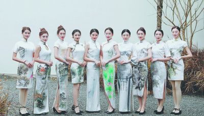 曼妙传统服饰展：一针一线显匠心