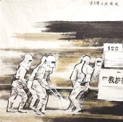 感人的瞬间 磅礴的力量
