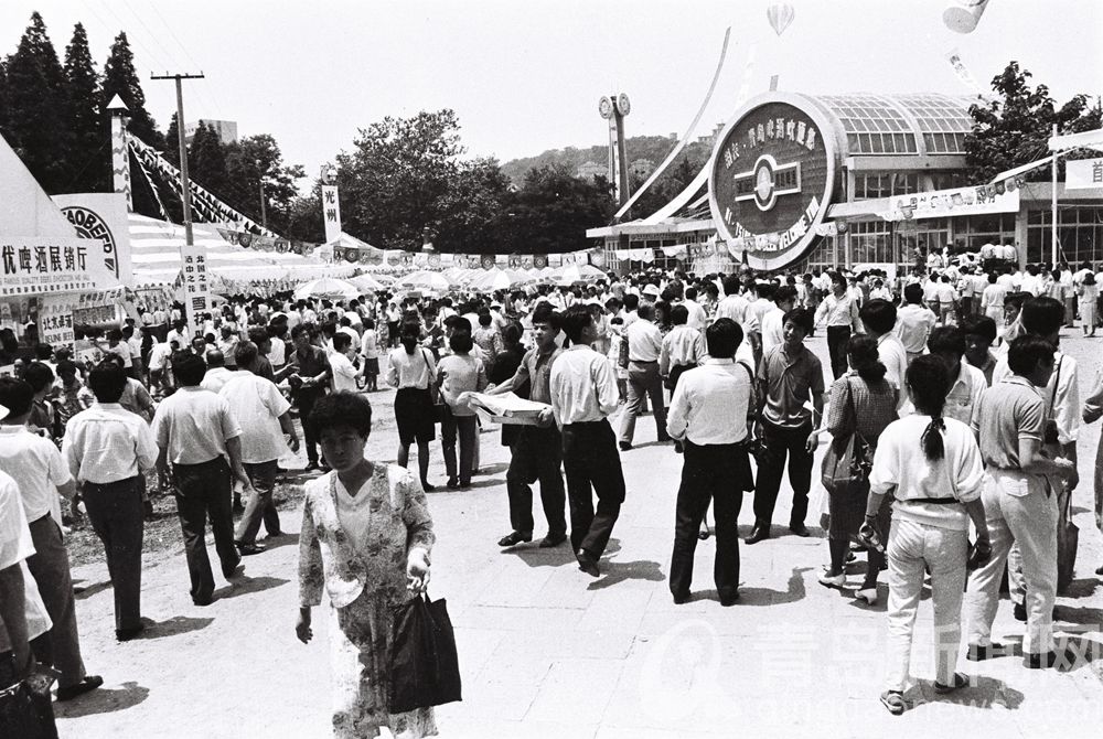 打开历史相册 回顾1991年第一届青岛国际啤酒节
