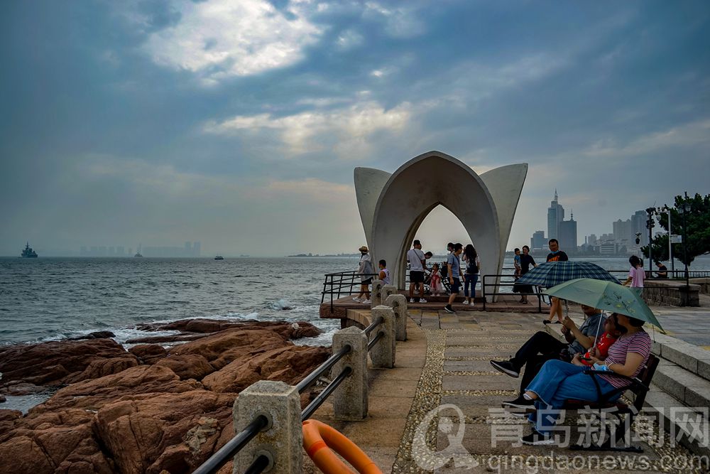 打卡美丽的小青岛 那是名副其实的海上花园