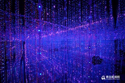 大型5D全息光影艺术展闪耀金沙滩啤酒城