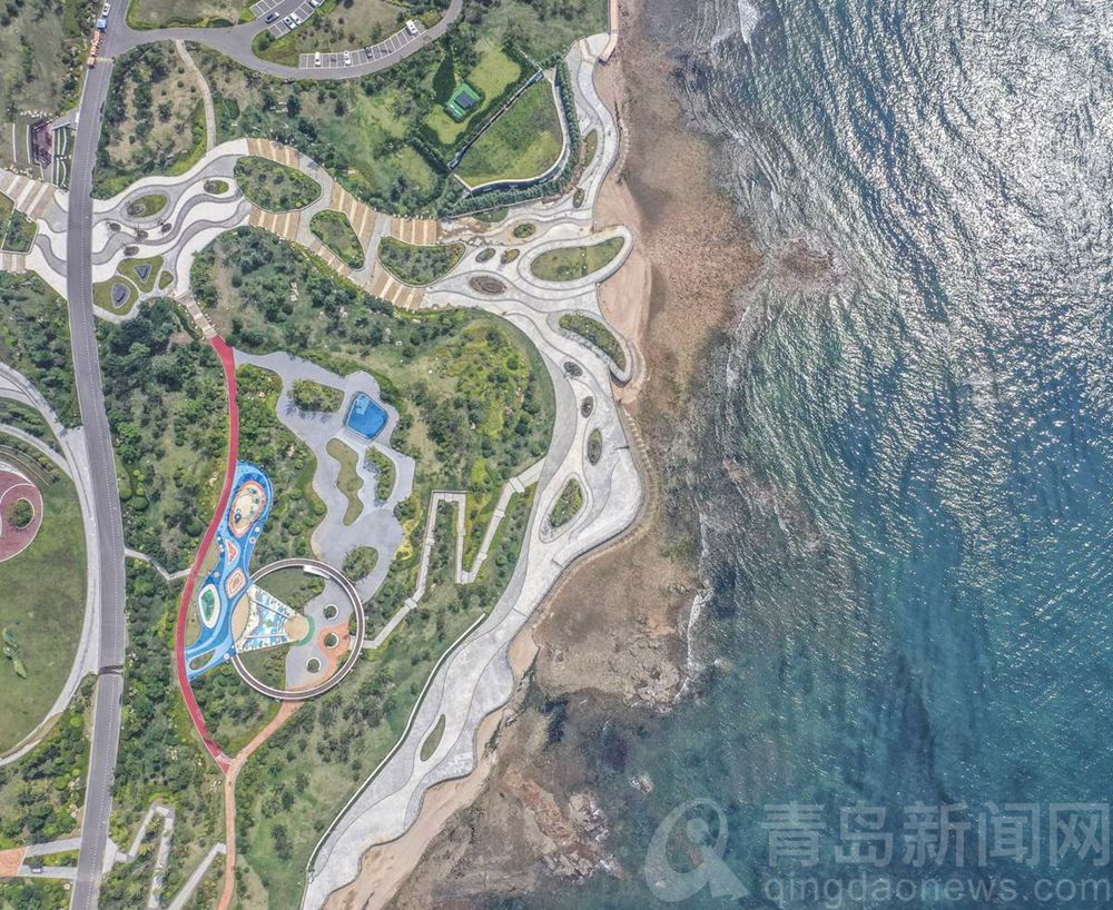 航拍青岛：山海之间 感受夏日清凉