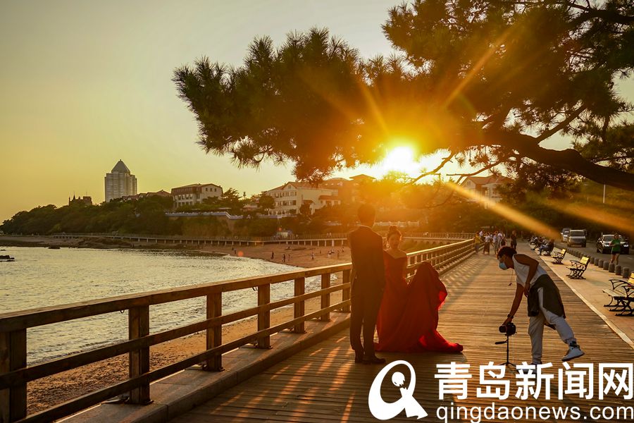 青岛城市大片：秋天的八大关 少了几分喧闹多了几分闲适