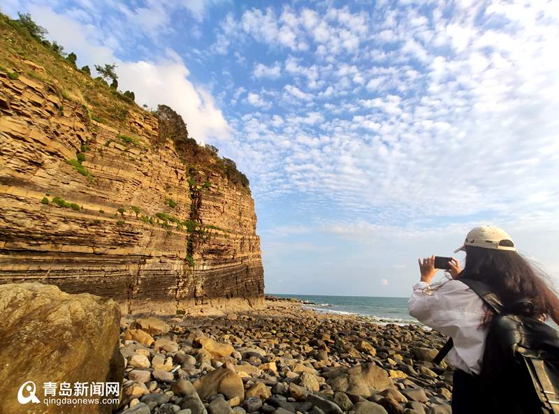 ＂打卡＂风景怡人灵山岛 欣赏别样青岛海岛风光