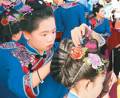梳起“帆船头” 传承妈祖文化（侨乡新貌）