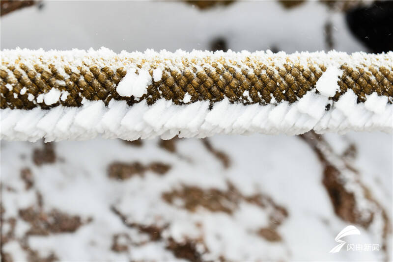 美！严寒下的崂山跨年雪景等你打卡