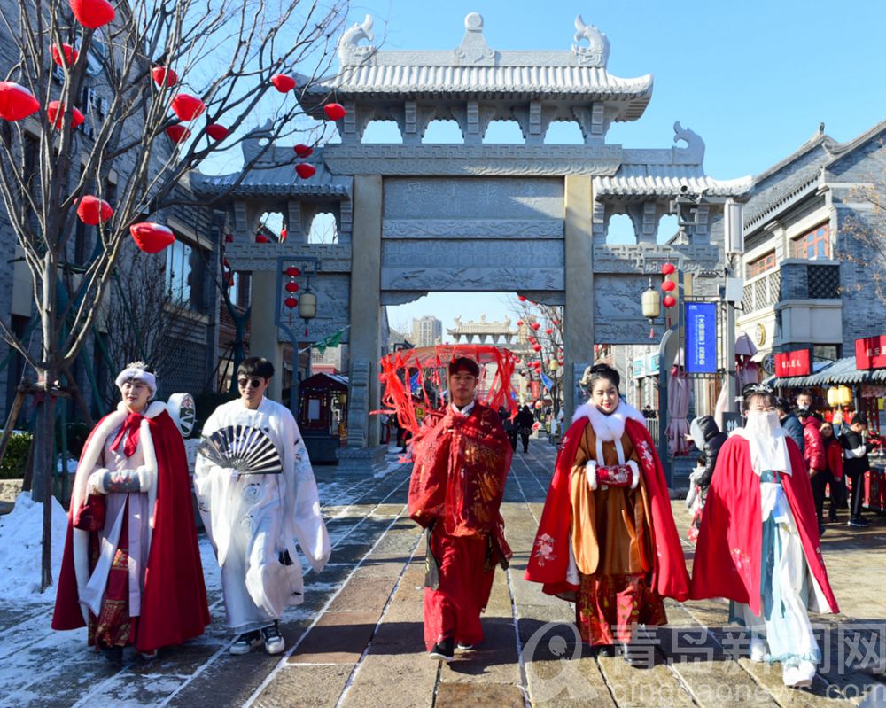 真热闹！元旦假期青岛即墨古城节日活动丰富多彩