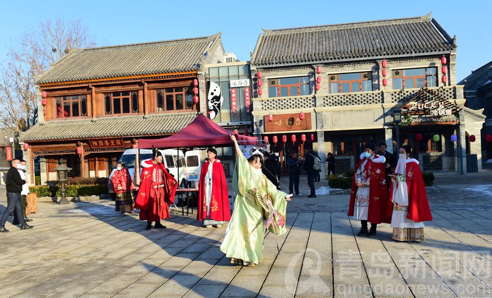 真热闹！元旦假期青岛即墨古城节日活动丰富多彩