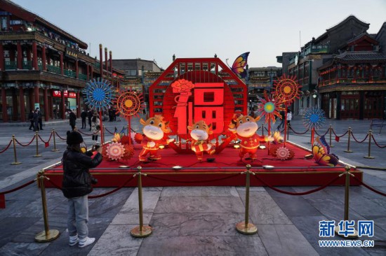 北京：2021年春节景观布置全部到位
