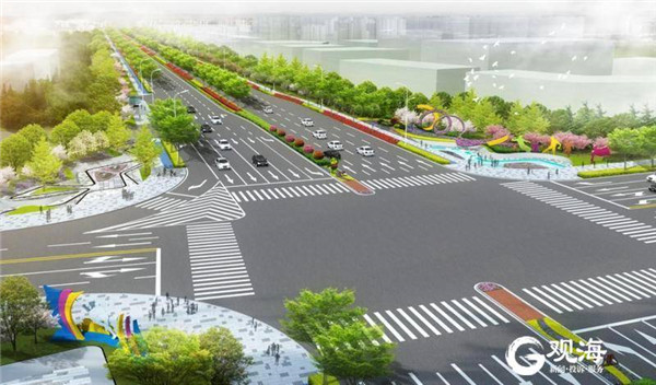 预计2022年完工 靖城路拓宽改造工程开工 为亚洲杯足球赛事保障通道