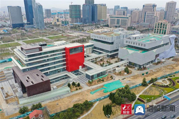 打造文化新地标！青岛西海岸新区市民中心项目竣工