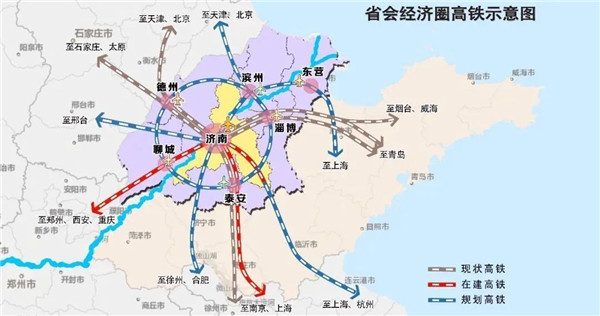 “轨道上的经济圈”！山东这么多交通项目在建，利好“经济圈”加快“出圈”…