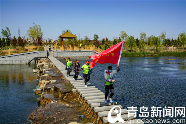 穿行在山水绿荫繁花中 张家楼有条网红健步路线