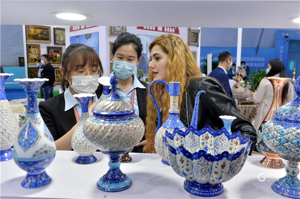 伊朗瓷器、土耳其榛子…快来2021上合组织国际投资贸易博览会逛逛