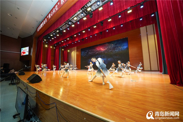 山东省暨青岛市＂童心向党＂教育实践现场观摩在李沧举行