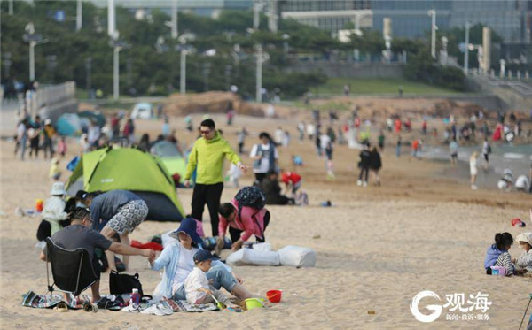 抓住五月小尾巴！市民游客沿海一线享受阳光