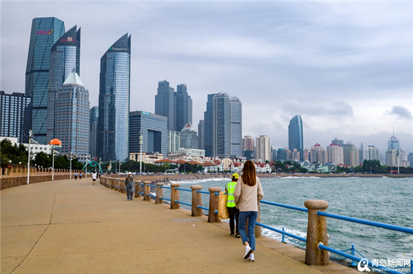 又见壮观平流雾！青岛沿海一线仿佛“置身仙境”