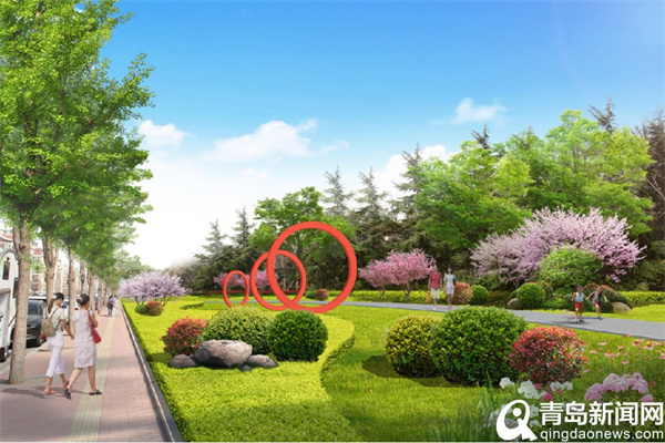 李沧福林苑小区周边将新增“口袋公园” 预计11月底竣工