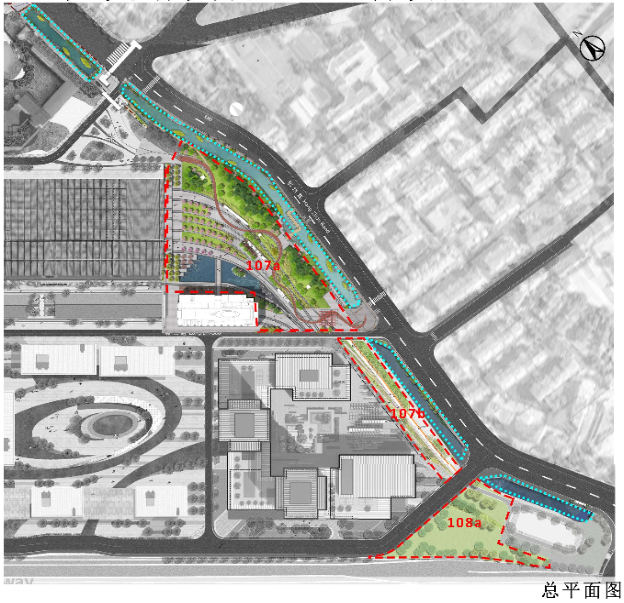 打造城市公园新节点 中车四方智汇港一期及杭州路河地块规划公示