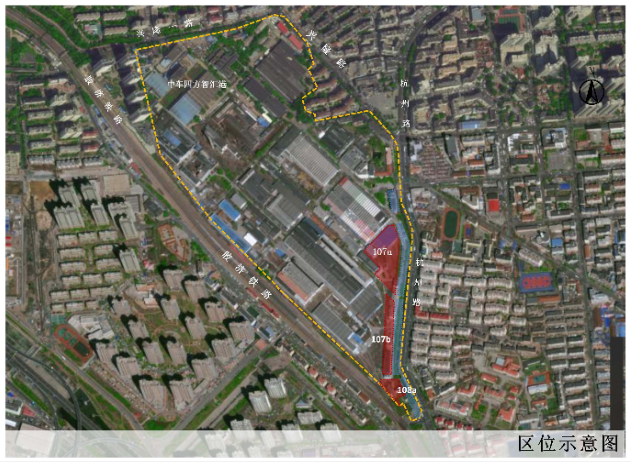 打造城市公园新节点 中车四方智汇港一期及杭州路河地块规划公示