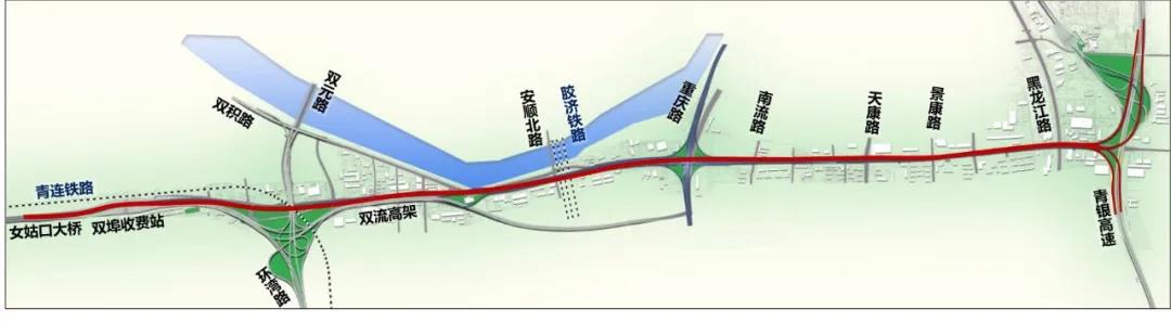 免费通行！今日6时 新机场高速连接线(双埠-夏庄段)工程正式通车
