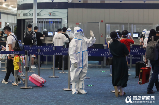 山东边检总站正式承接胶东机场出入境边防检查任务