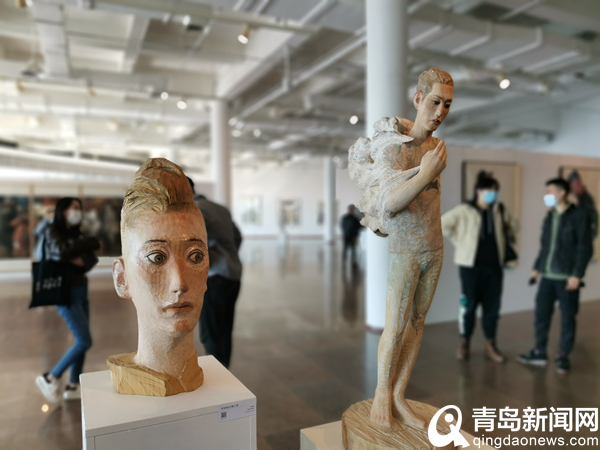 青蓝之梦·中国美术学院雕塑/水彩邀请展在青岛雕塑馆开幕