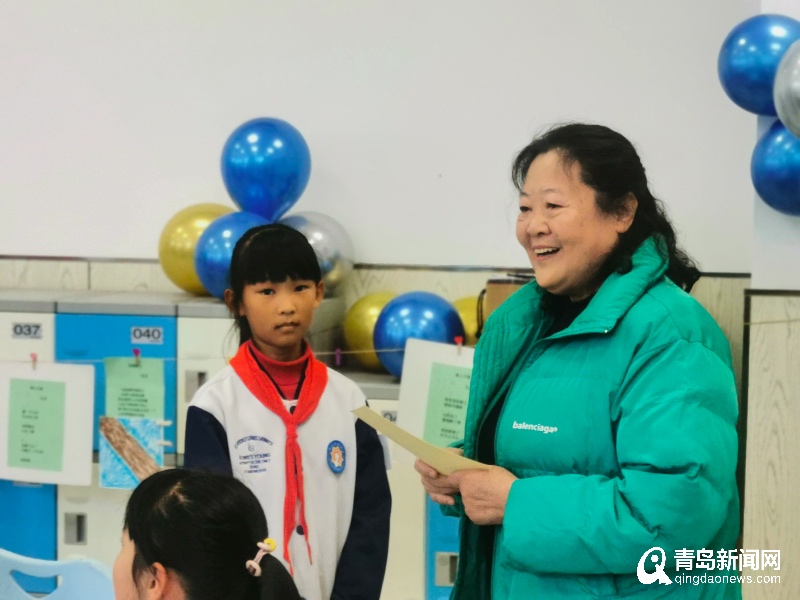 孔孚诗歌走进校园 小学生变成“小诗人”现场读诗告白青岛