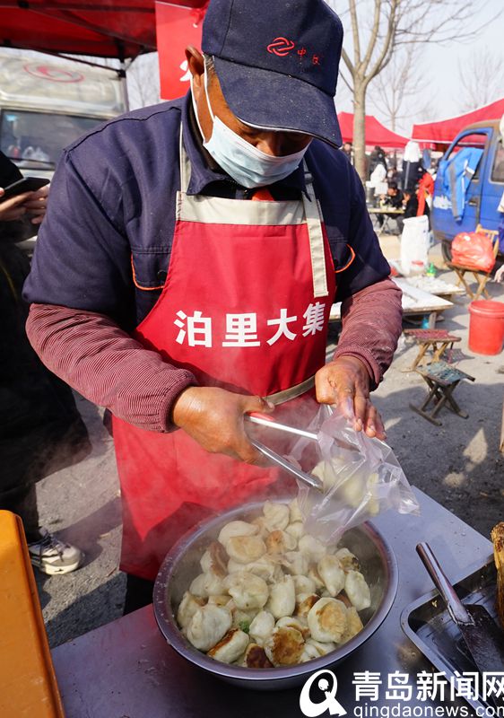 实拍腊月里的泊里大集 乡愁更在年味中
