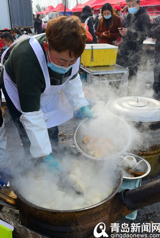 实拍腊月里的泊里大集 乡愁更在年味中