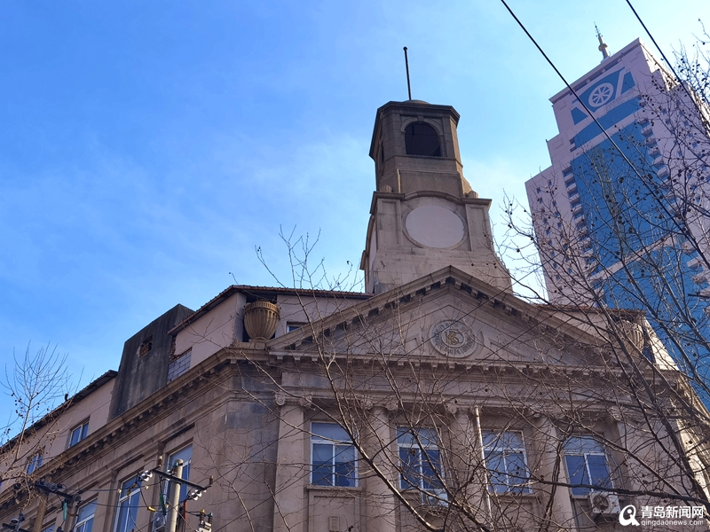 青岛中山路修缮新进展：商会旧址高度还原 银行旧址细节精巧别致