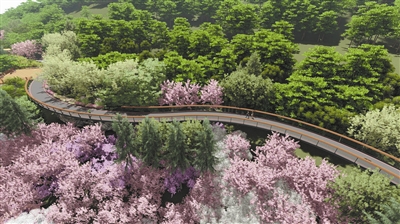 原欢动世界区域改造 太平山中央公园打造新景观