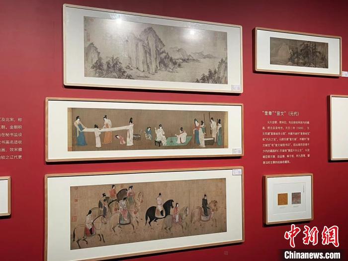 数字化助力绘画“国宝”团聚 1500余件中国画样稿杭州展出