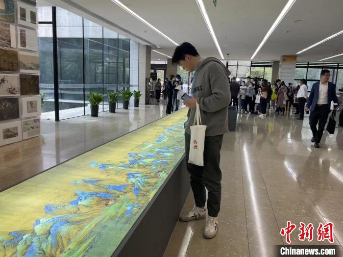 数字化助力绘画“国宝”团聚 1500余件中国画样稿杭州展出