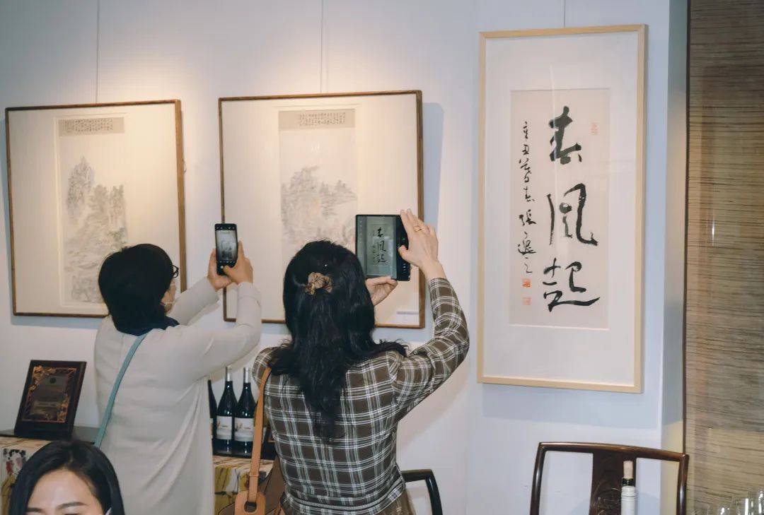 “与物为春”宋文京、张逸之、于晓君三人书画展温馨开幕