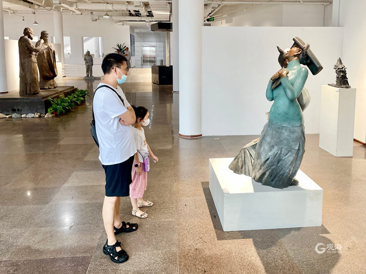 展出近百位艺术家的90余件作品！“一带一路”雕塑艺术邀请展在青岛开展