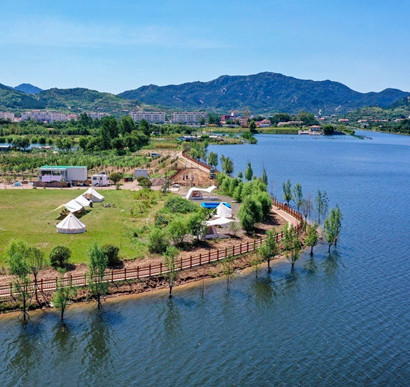 天朗气清，秋日崂山水库有了“青岛蓝”