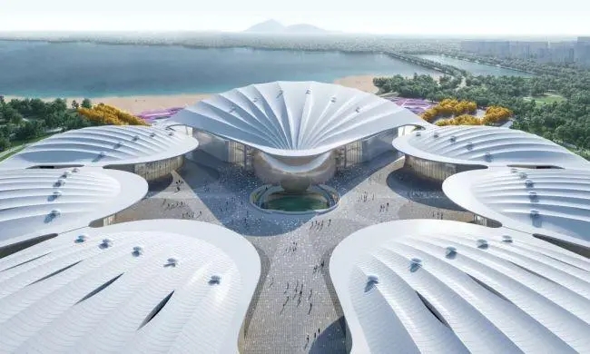 青岛·上合之珠国际博览中心项目进入收尾 30日启动运营