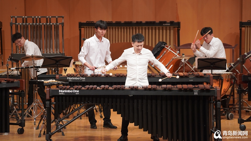 让打击乐成为青岛的文化名片 首届青岛国际小军鼓音乐节开幕