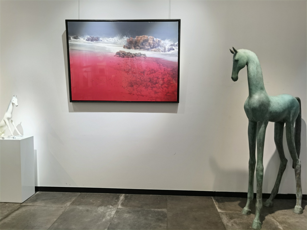 <b>“了然”刘蜀青艺术作品展在青岛晓芳斋艺术空间开幕</b>