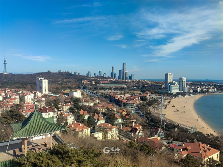“青岛蓝”上线 处处皆美景
