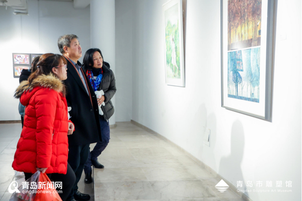 展出近百件作品 2023年＂在水之湄·女艺术家邀请展＂于青岛市雕塑馆开展