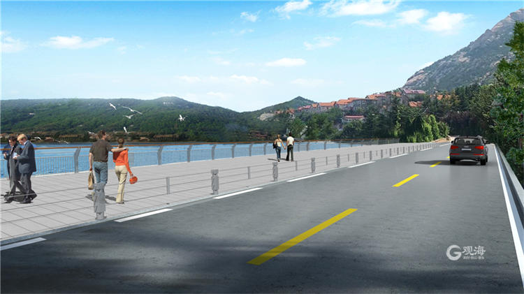 最美滨海风景道！崂山风景区东线道路综合整治项目预计5月底全面完工