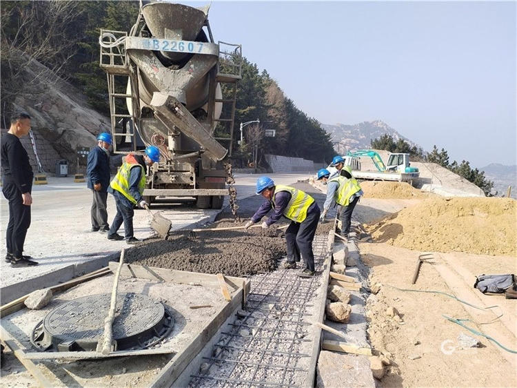 最美滨海风景道！崂山风景区东线道路综合整治项目预计5月底全面完工