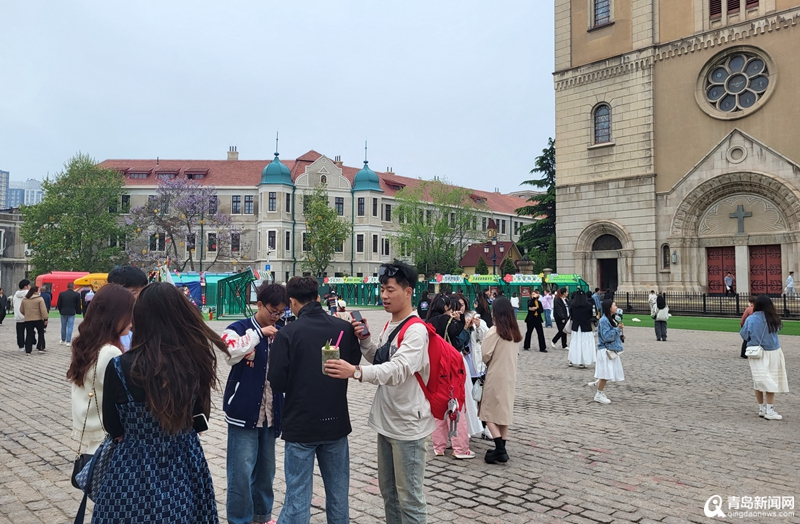假期好像没结束？青岛景区持续火爆 老城热门打卡地人气依旧