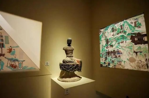 百余件敦煌文物杭州展出：含多件国宝级文物 见证文明交流