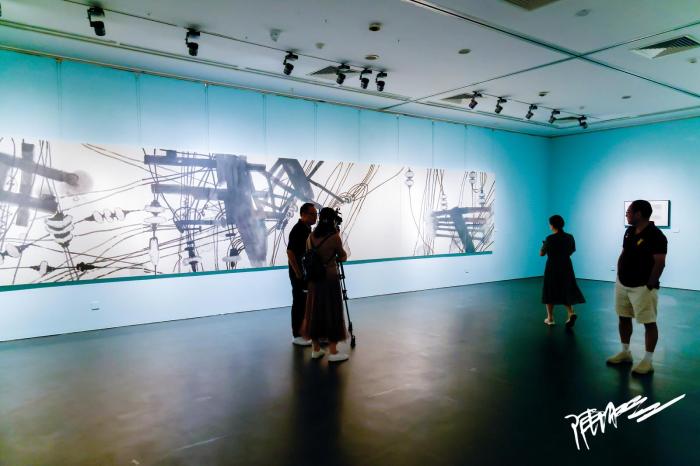 从水墨到新媒体，陈湘波作品展“沧浪之水”亮相北京画院美术馆