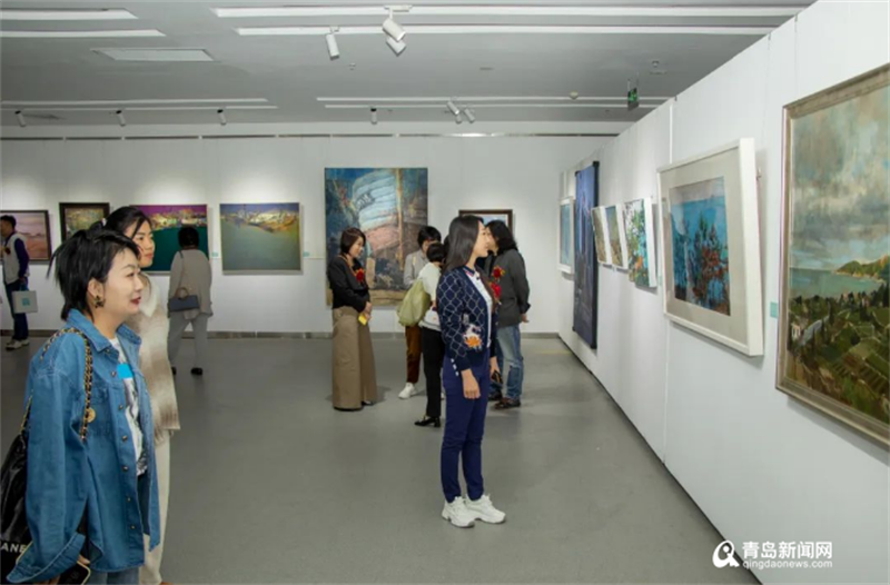 青岛印记·灵秀崂山——油画作品展在崂山美术馆开幕