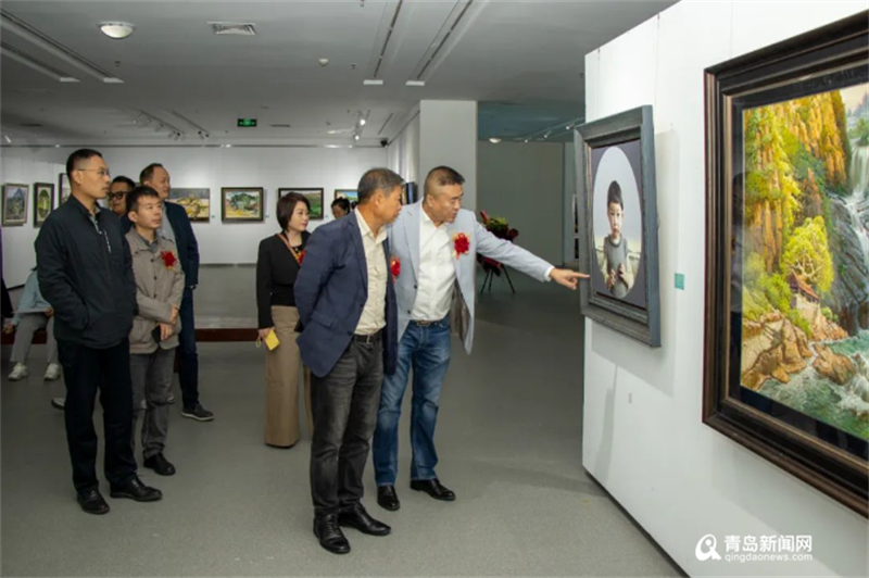 青岛印记·灵秀崂山——油画作品展在崂山美术馆开幕