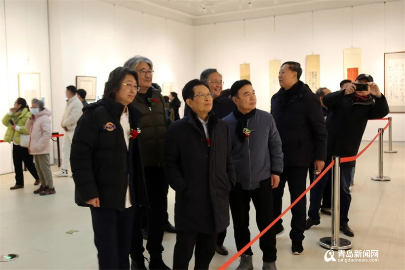 “但开风气--青岛近现代名家书法遗墨大展”在青岛画院美术馆盛大开幕